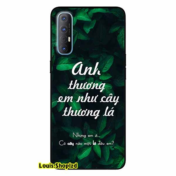 Ốp lưng dành cho oppo reno 3 pro - anh thương em