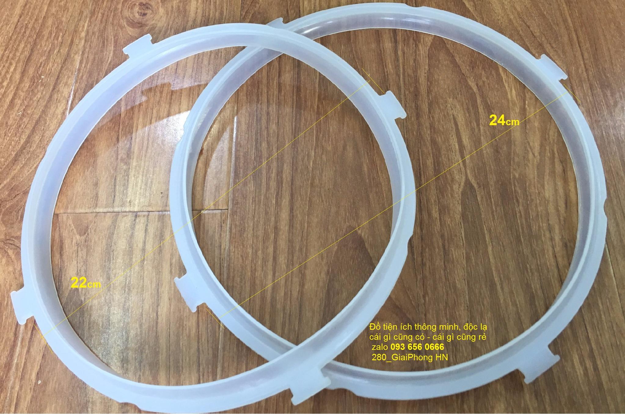 Gioăng nồi áp suất điện Midea 22cm / 24 cm lắp lẫn các model