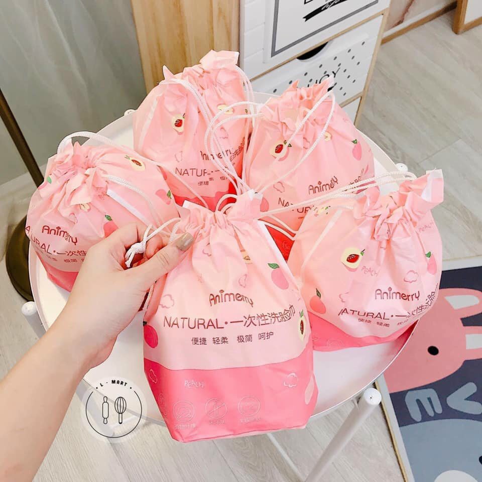 Khăn Giấy Khô ANIMERY Lau Mặt Vừa Làm Tẩy Trang Hàng Hội Địa Trung - H.E.E COSMETIC