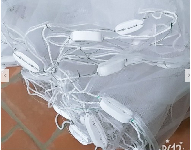 Lưới vét cá cao 2 dài 10 m. 15 m