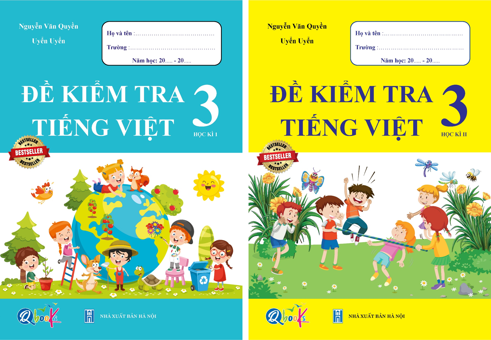 Combo Sách - Đề Kiểm Tra Tiếng Việt 3 Học Kì I + II