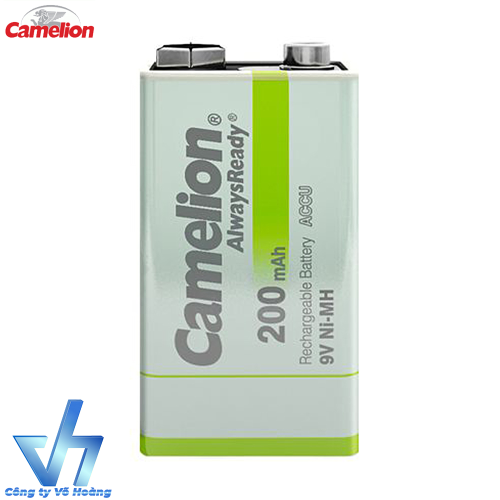 Pin sạc Camelion Rechargeable 9V (Trắng xanh lá)