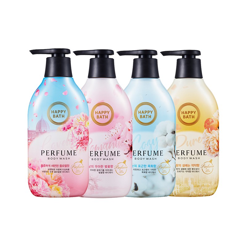 Sữa Tắm Hàn Quốc Happy Bath 900ml