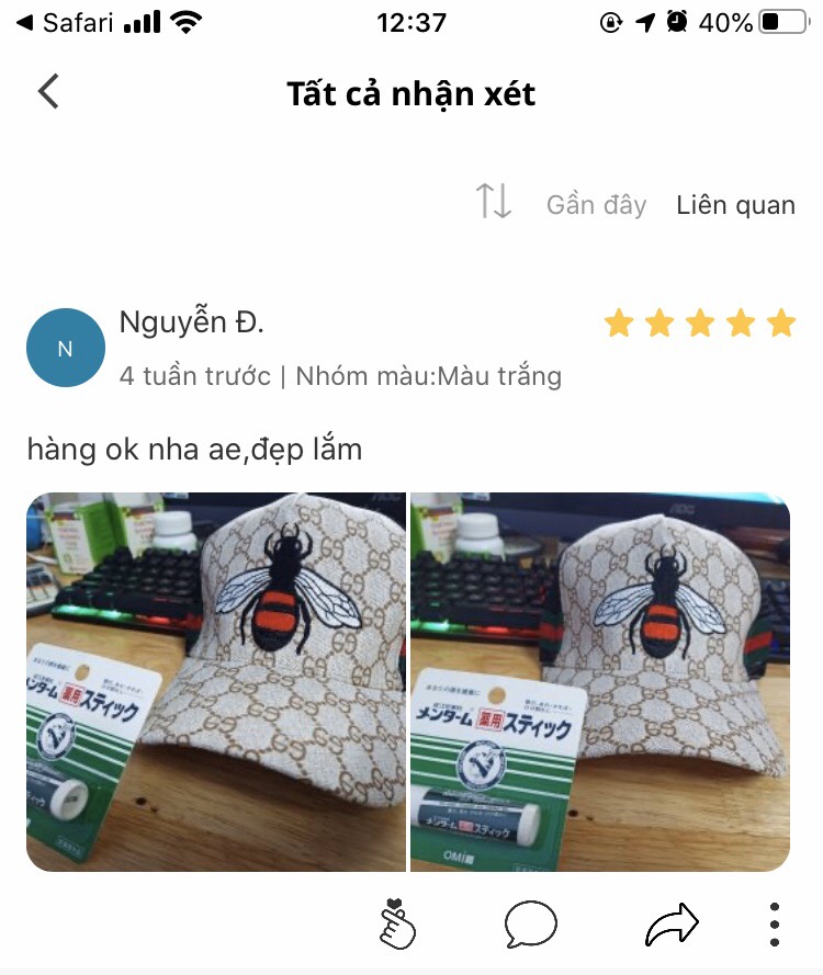 [1SNEAKER] NÓN KẾT PHỐI LƯỚI CON ONG CAO CẤP HÀNG CHUẨN SIÊU ĐẸP