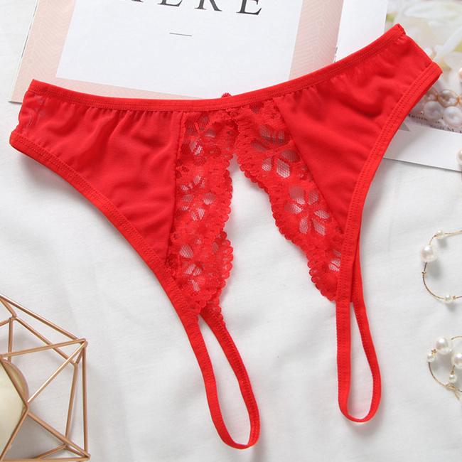 Quần Lót Lọt Khe Điệu Đà Hấp Dẫn (Màu đỏ)