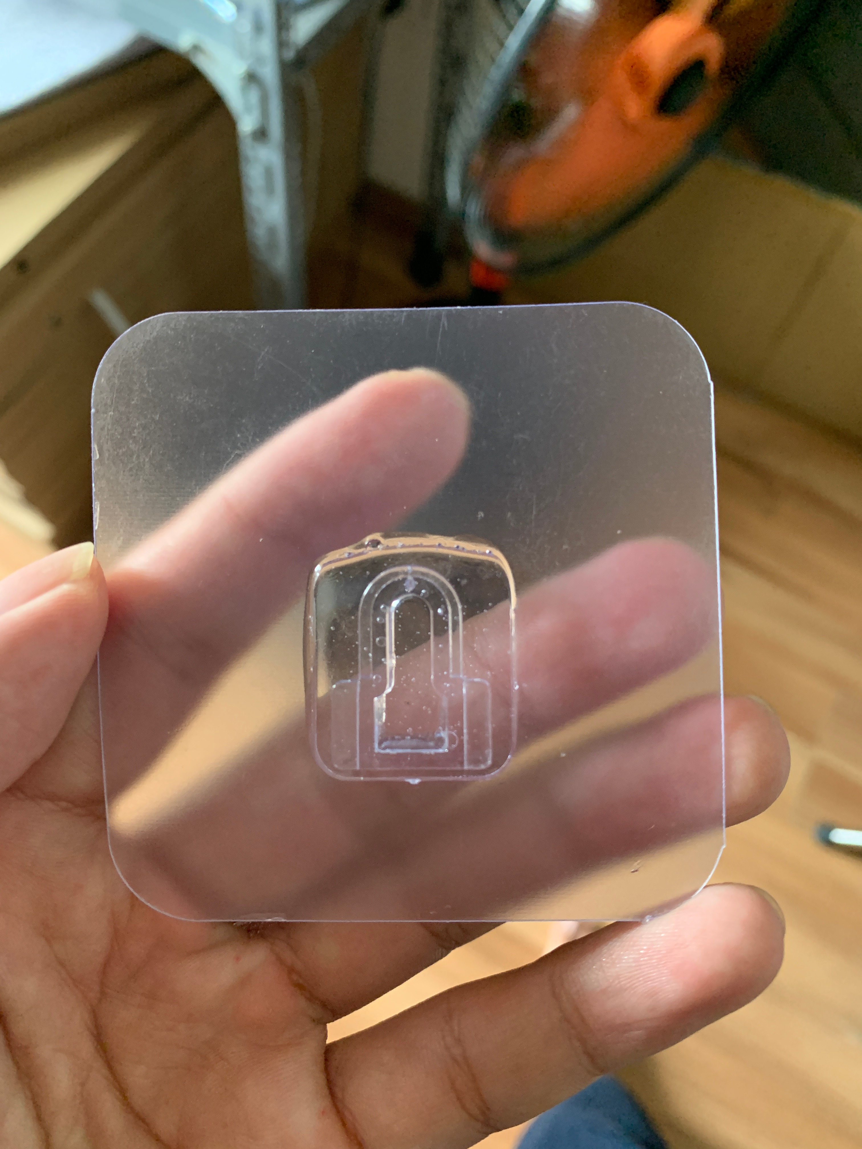 Bộ 2 Miếng dán GÀI DẠNG LỒI (TRONG) dạng gài 6x6cm