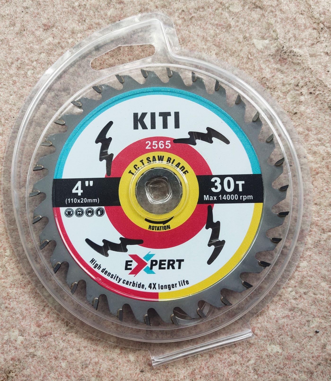 Lưỡi cưa gỗ Lưỡi cắt gỗ 110mm 30 răng - Ki Ti (HÀNG XỊN) (CKT110-30)