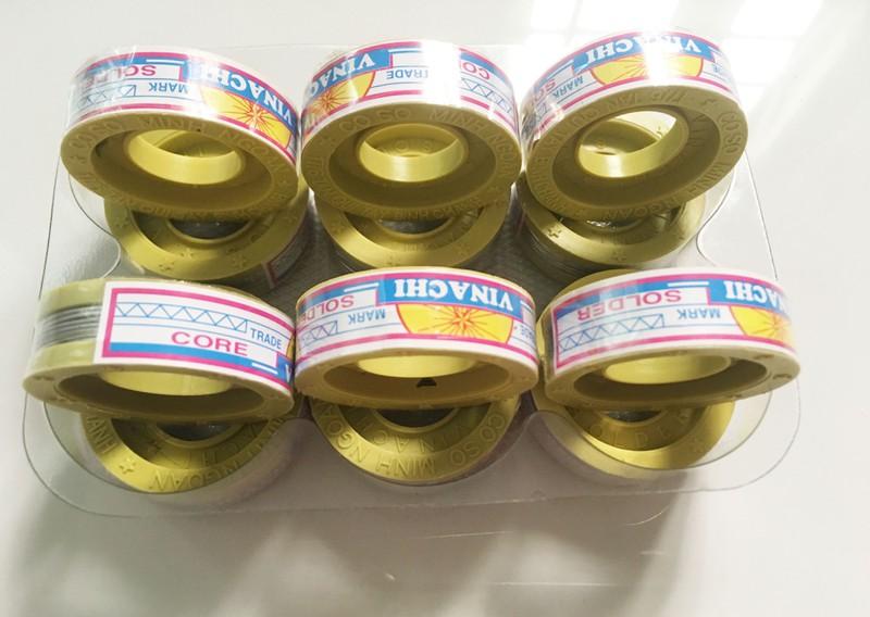 Lố chì hàn 12 cuộn nhỏ Hiệu VinaChi [xuất xứ Việt Nam]