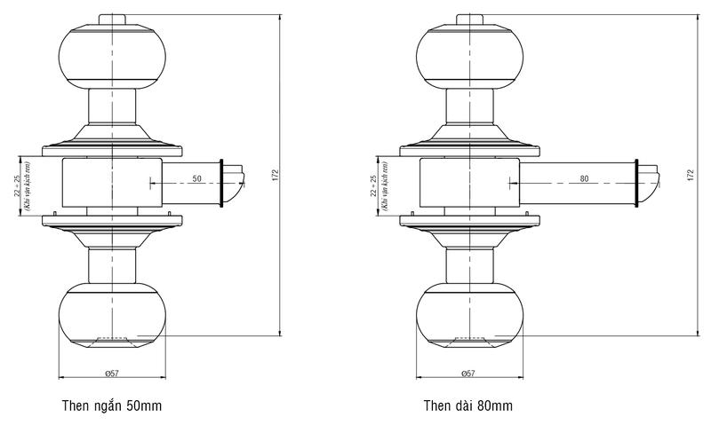 KHÓA TAY NẮM TRÒN VIỆT TIỆP 04206