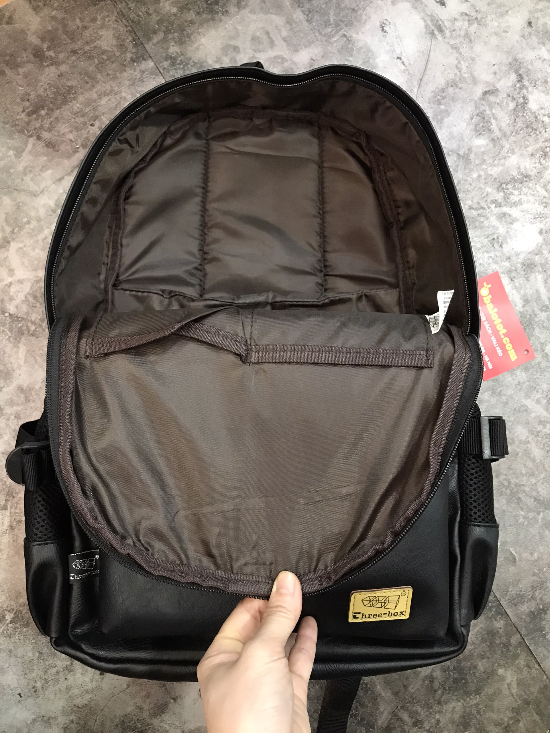 Balo da thời trang Three-Box 1