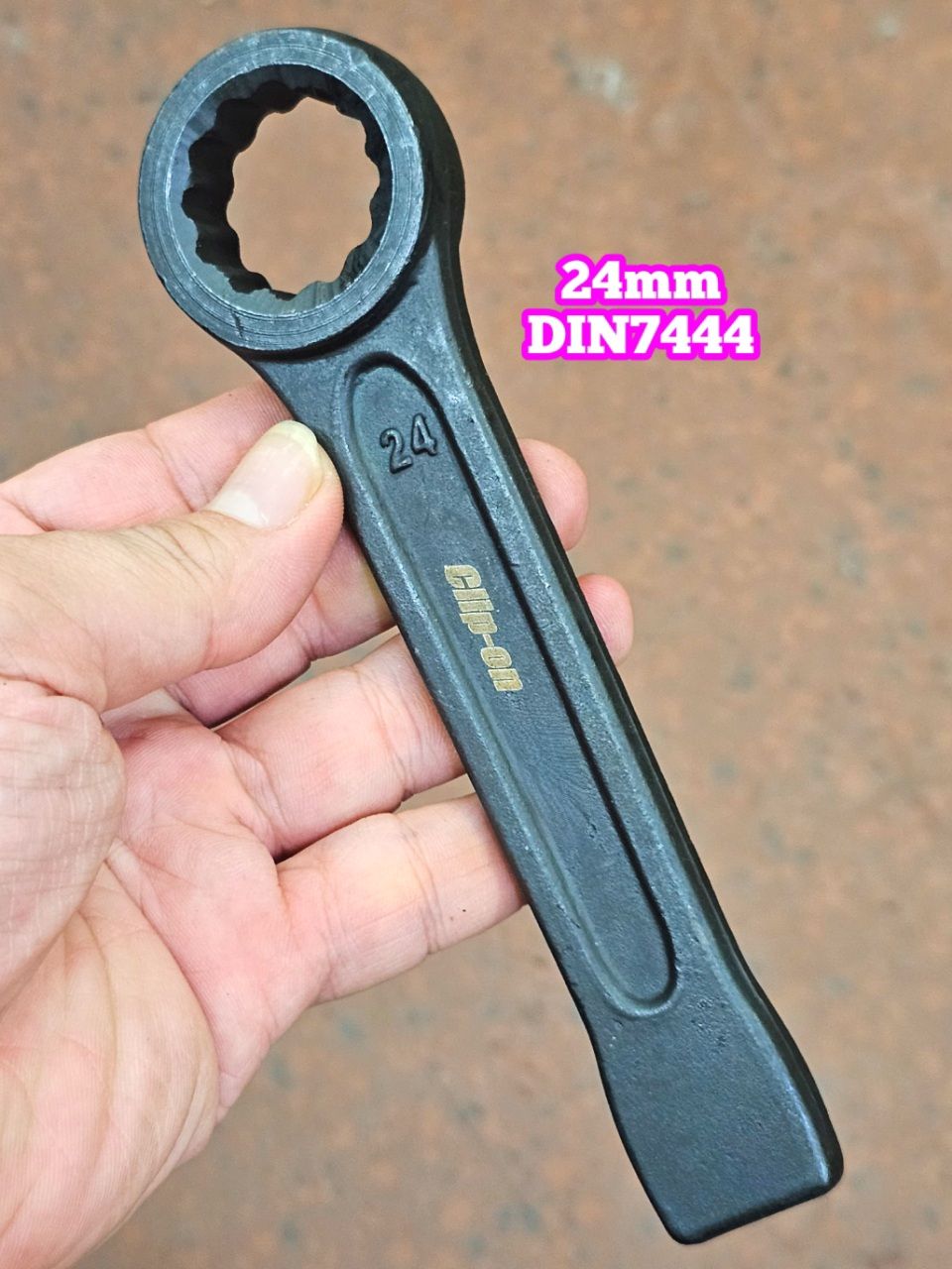 Cờ Lê Vòng Đóng 24mm Clip On (Vòng Đóng 24mm Cờ Lê Đóng 1 Đầu Vòng 24mm)