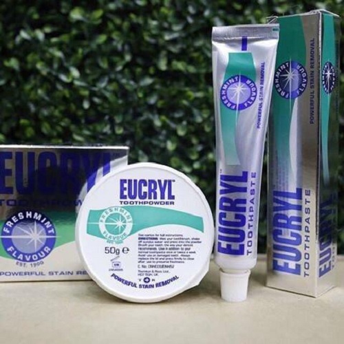 Bột Trắng Răng Eucryl 50g