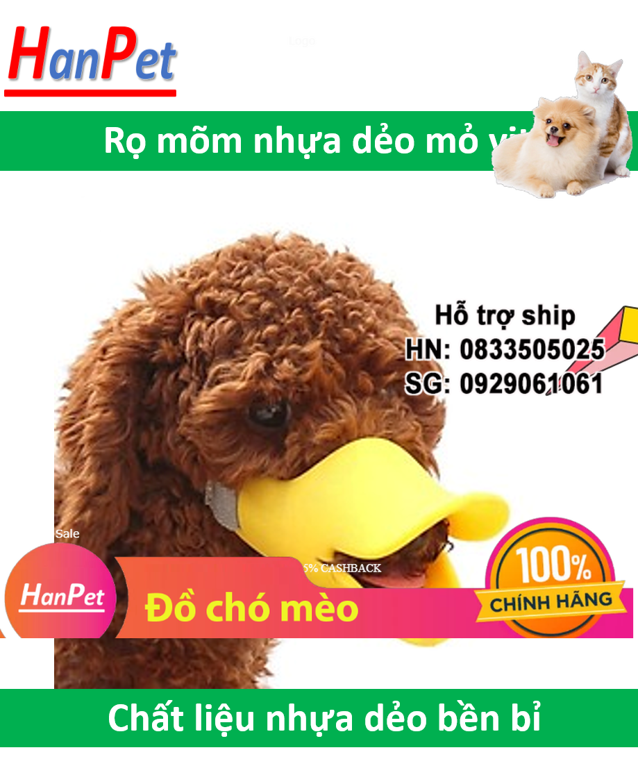 Hanpet - Rọ mõm chó (nhiều phân loại) dùng để rọ cho chó từ 2kg đến 60kg chất liệu bằng rọ inox hoặc rọ da lẫn rọ mõm nhựa