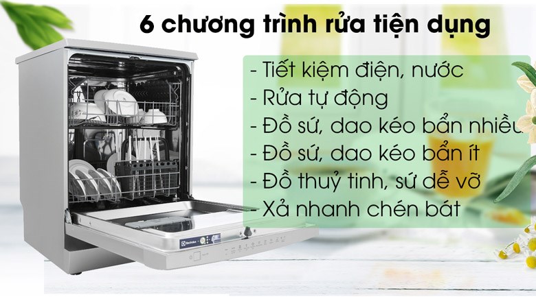 [HÀNG CHÍNH HÃNG]Máy rửa chén độc lập Electrolux ESF5512LOX