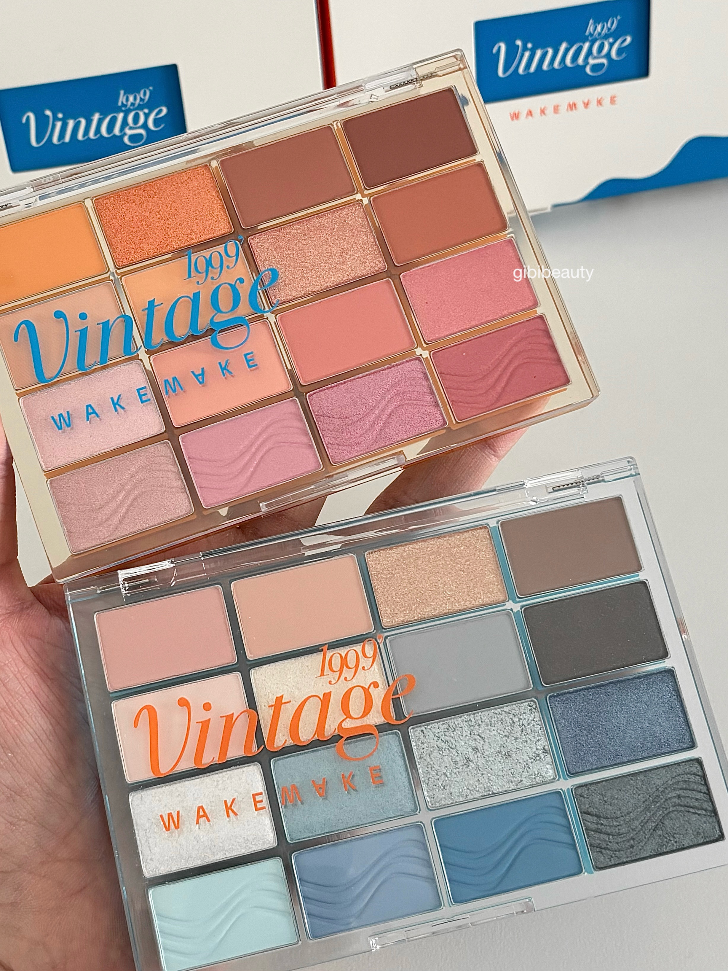Bảng mắt WAKEMAKE Soft Blurring Eye Palette