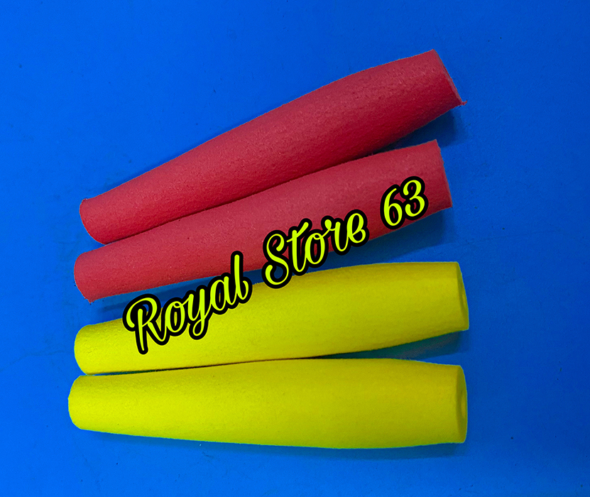 Phao mút 1 màu không lưỡi câu cá mini (7cm)