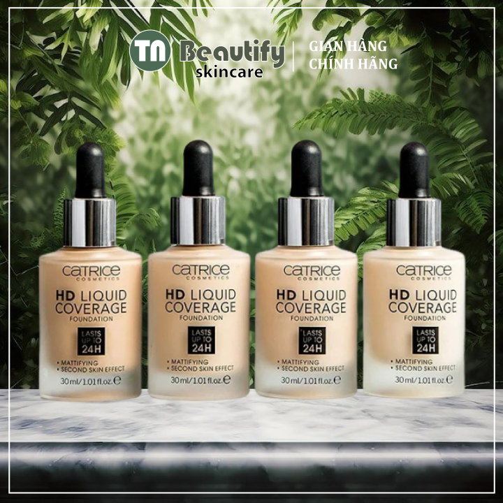 Kem nền Catrice HD Liquid Coverage Foundation