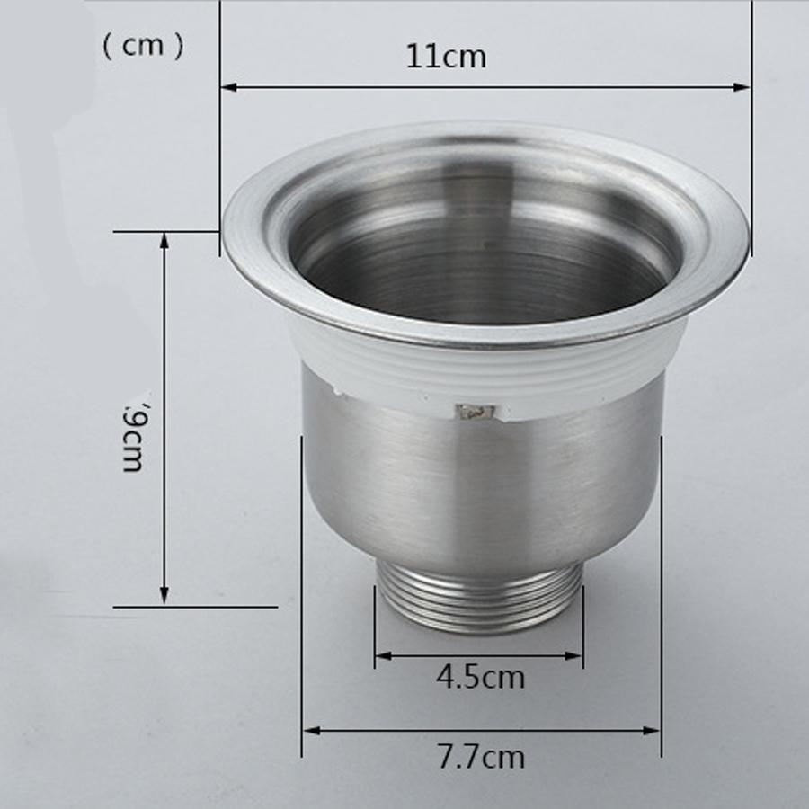 Bộ lọc và thoát nước Bồn rửa chén bát inox