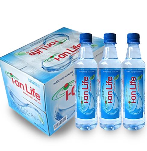 [HCM]Nước uống ion life 450ml 24chai/thùng