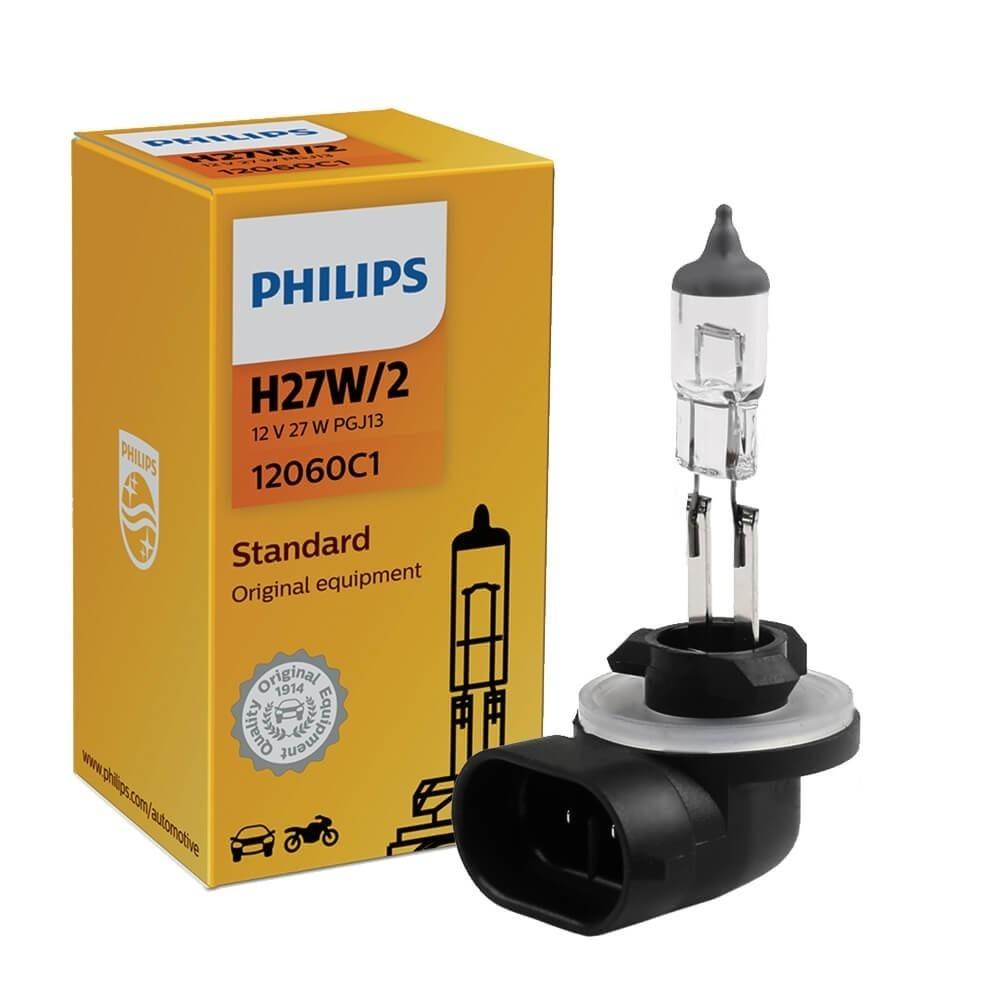 Bóng đèn ô tô philips premium vision chân h27w/2 12060c1 12v/27w