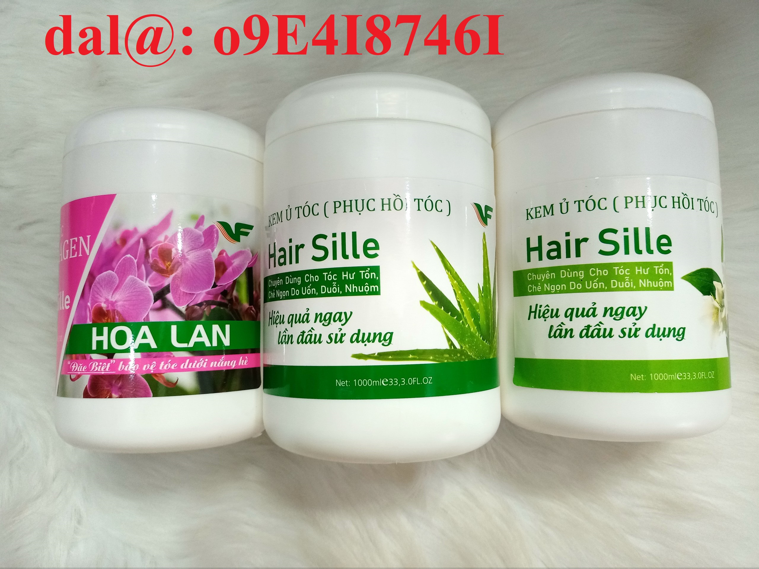 Kem hấp ủ tóc, phục hồi tóc Hair Sille 1000ml