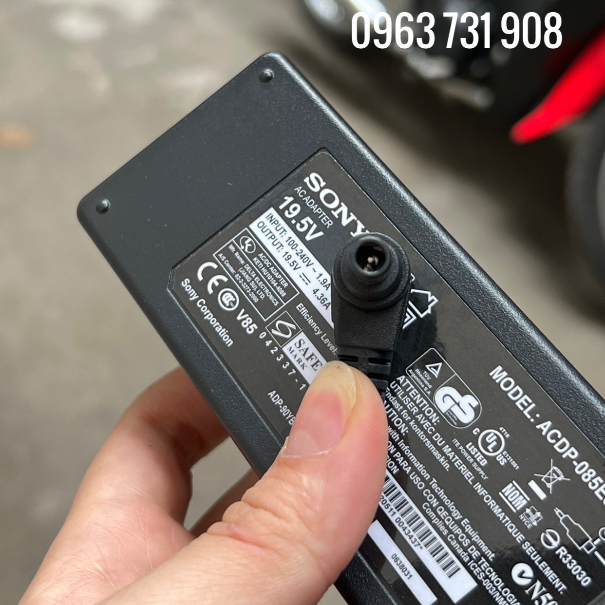 Adapter Nguồn Tivi Sony 19.5V 4.36A