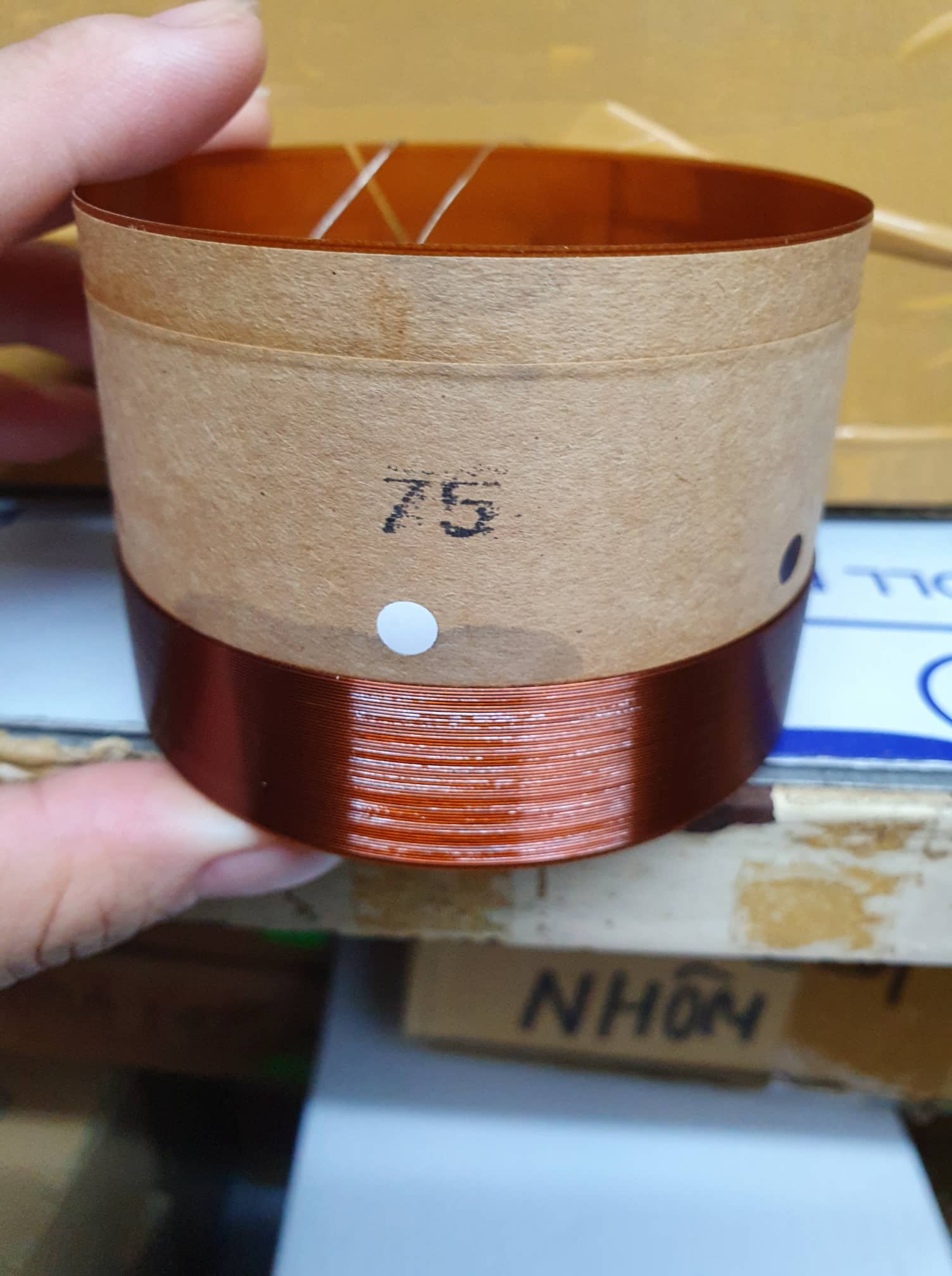 côn loa phi 75 2 LỚP