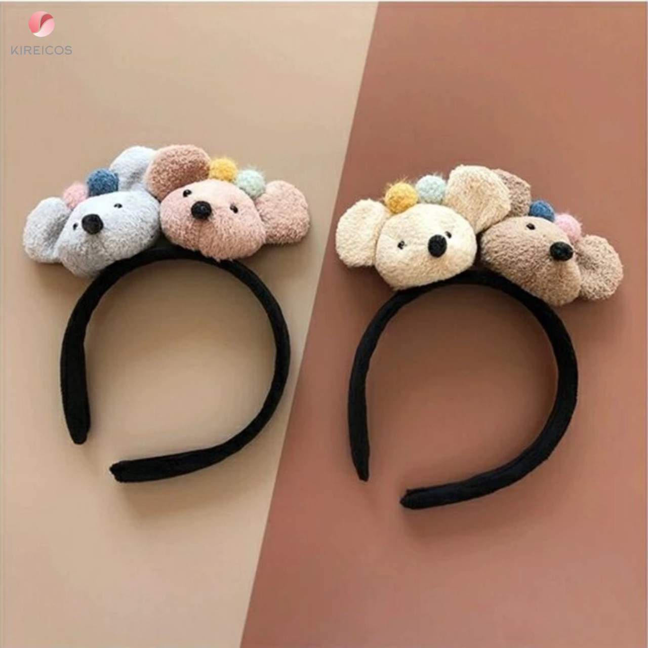 Bờm Cài Tóc Hình Đầu Chuột Xinh Xắn - kireicos