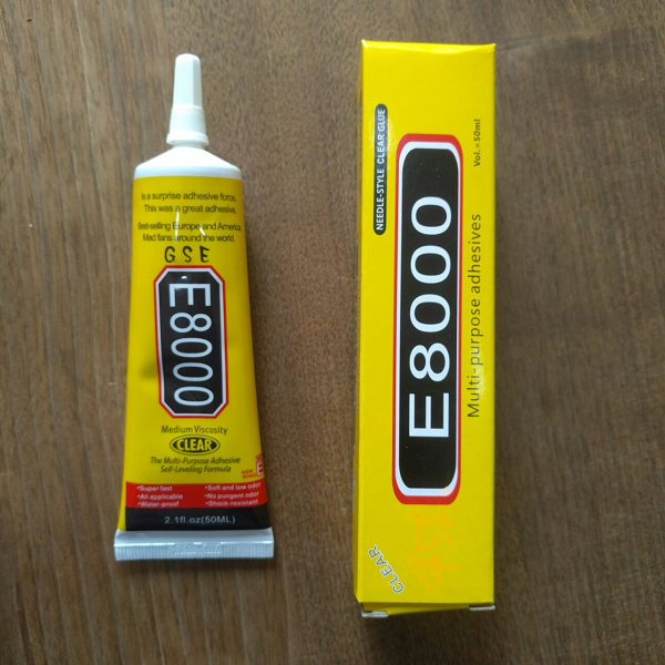 Keo dán E8000 ( màu trong 50ml )