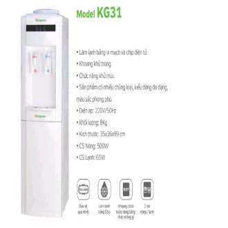 CÂY NƯỚC NÓNG LẠNH KG31