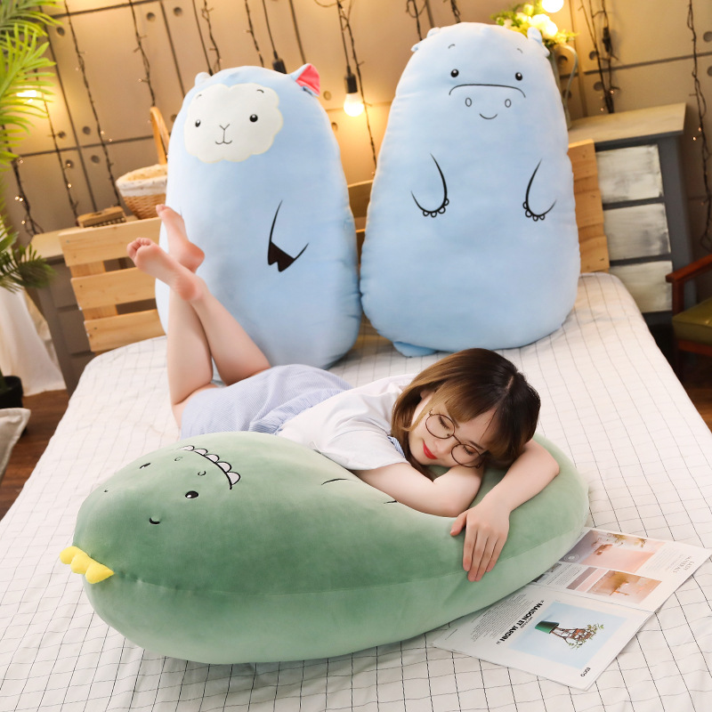 Gấu Bông Gối Ôm Búp Bê Khủng Long Heo Ú