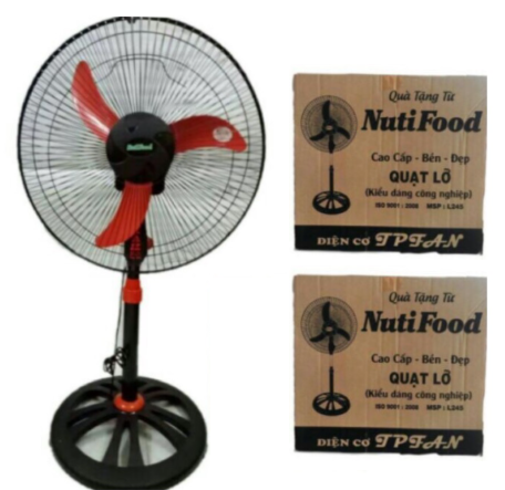 [HCM]QUẠT LỠ ĐỨNG QUÀ TẶNG TỪ NUTIFOOOD