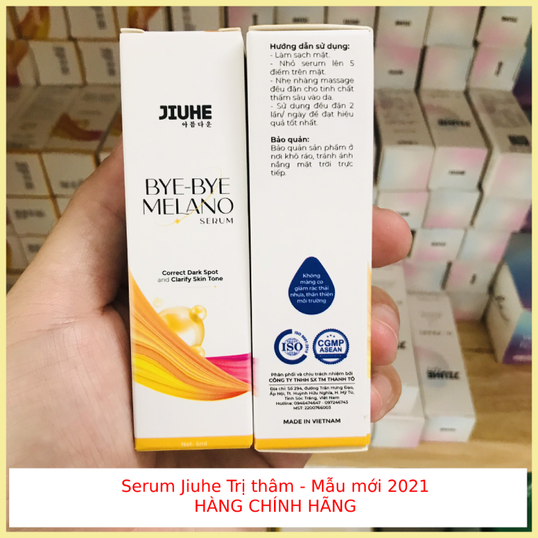 Serum Jiuhe Giảm thâm Body thâm Face hiệu quả - Serum Jiuhe mẫu mới 2021 5m
