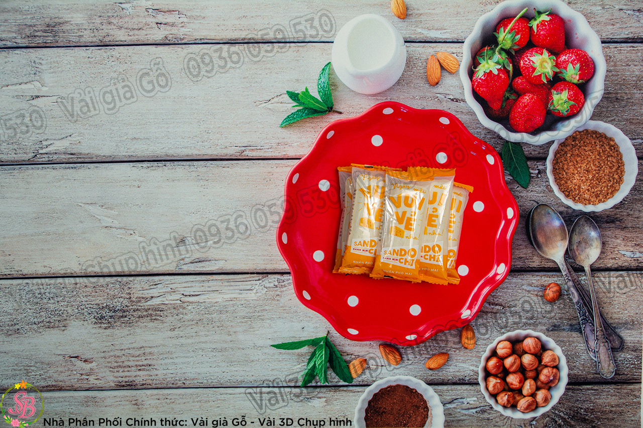 [HCM]PHÔNG NỀN CHỤP HÌNH THỨC ĂN - 50x75cm