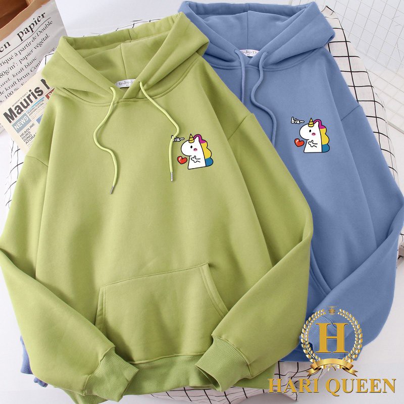 Áo hoodie ngựa búng tim HARI0121