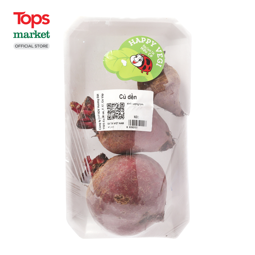 Củ Dền Hữu Cơ 250G - Siêu Thị Tops Market