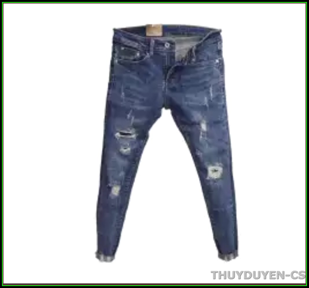 Quần jean nam cao cấp rách kiểu  siêu đẹp 9373 không xù lông, không ra màu, chất giãn tốt X381