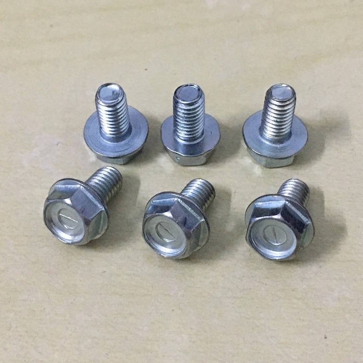 50 CON - M5x10mm BULONG LIỀN LÔNG ĐỀN - BULON LÔNG ĐỀN