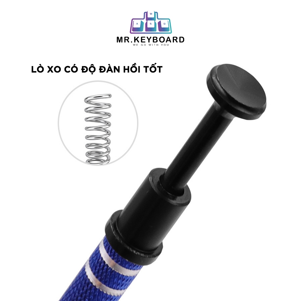 Nhíp 4 chân stem picker, gắp stem switch hỗ trợ lube switch