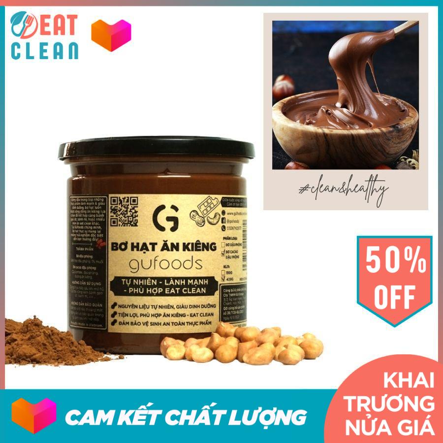 Bơ hạt ăn kiêng GUfoods - Vị bơ đậu phộng