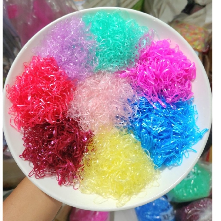 100gr Thun buộc tóc siêu dẻo dai nhiều màu thái