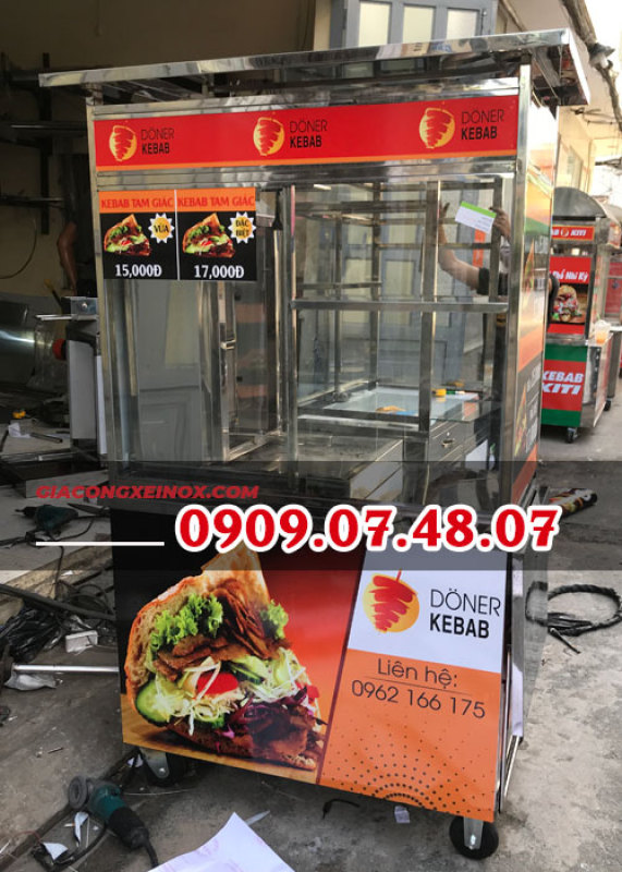 Bảng giá Xe bánh mì Doner Kebab 1M Điện máy Pico