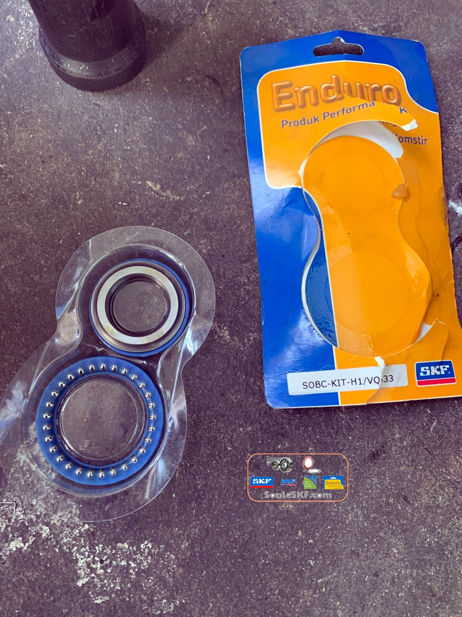 Chén cổ Enduro SKF dành cho Honda SH 150 (Có hàng)