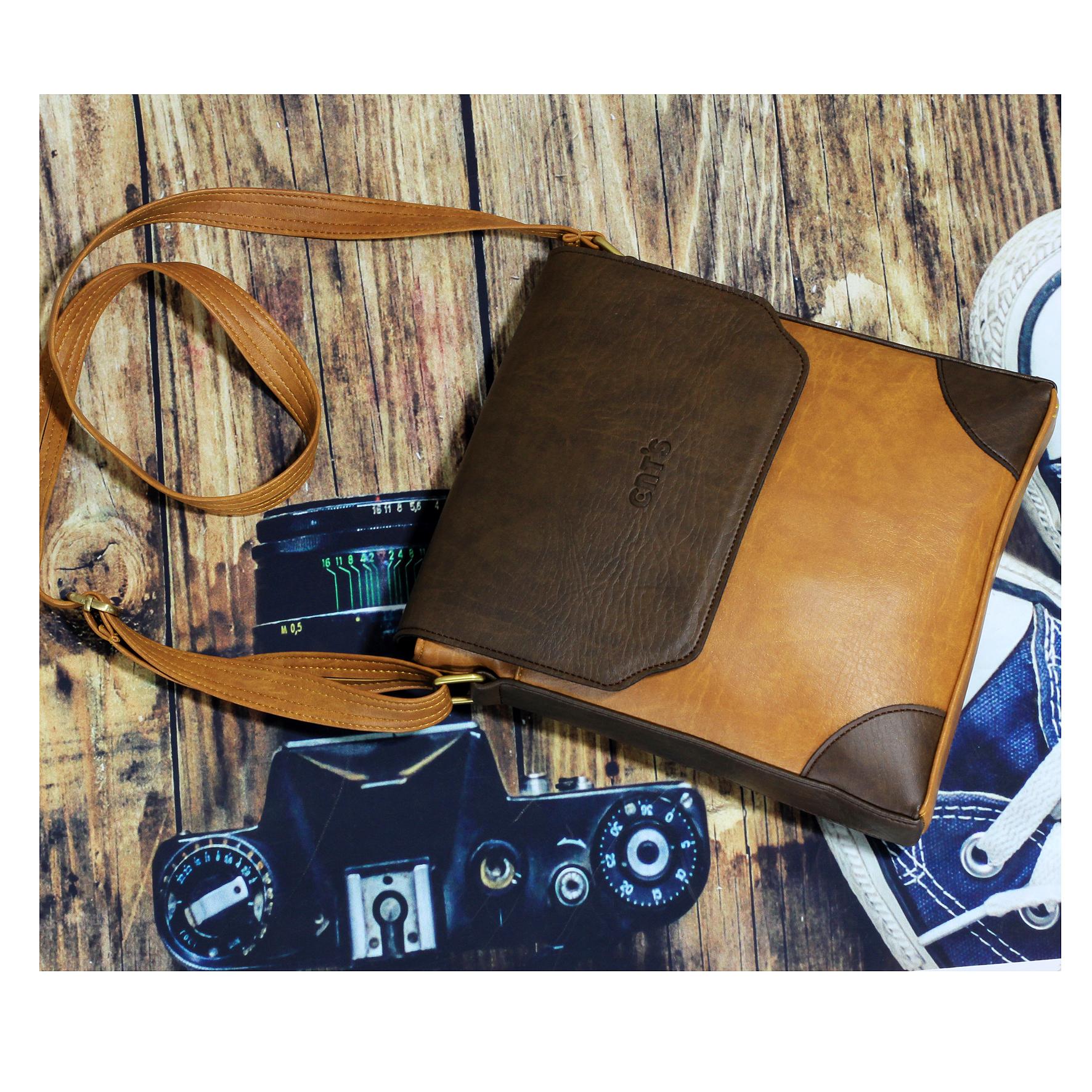 Túi Đeo Chéo Unisex CNT IPAD19 Cao Cấp