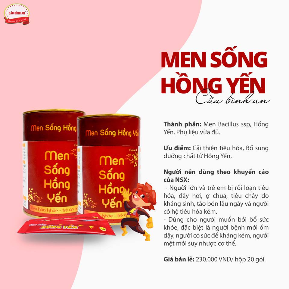 men sống hồng yến