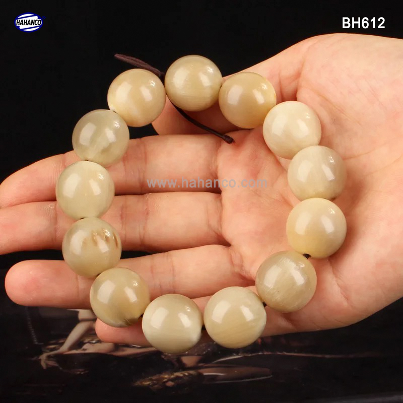 Vòng Sừng quý - Giúp tâm bạn tĩnh chế ngự nóng nảy -BH612T - Bracelet of Hahanco