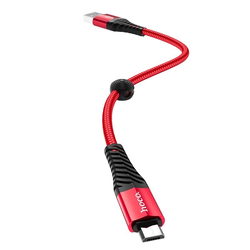 Cáp Sạc Micro-USB Hoco X38 Cho Android, Samsung, Xiaomi, Oppo,... 1 Mét, Dây Dù Siêu Bền [CHÍNH HÃNG]