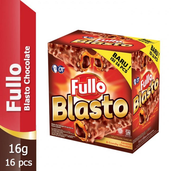 BÁNH XỐP SOCOLA FULLO BLASTO 15 GÓI X 15GR - 08861