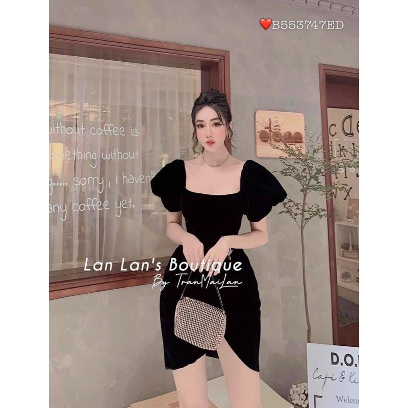 [HCM]Đầm Nhấn Eo +Kèm Hoa #Bigsize 60=>90KG