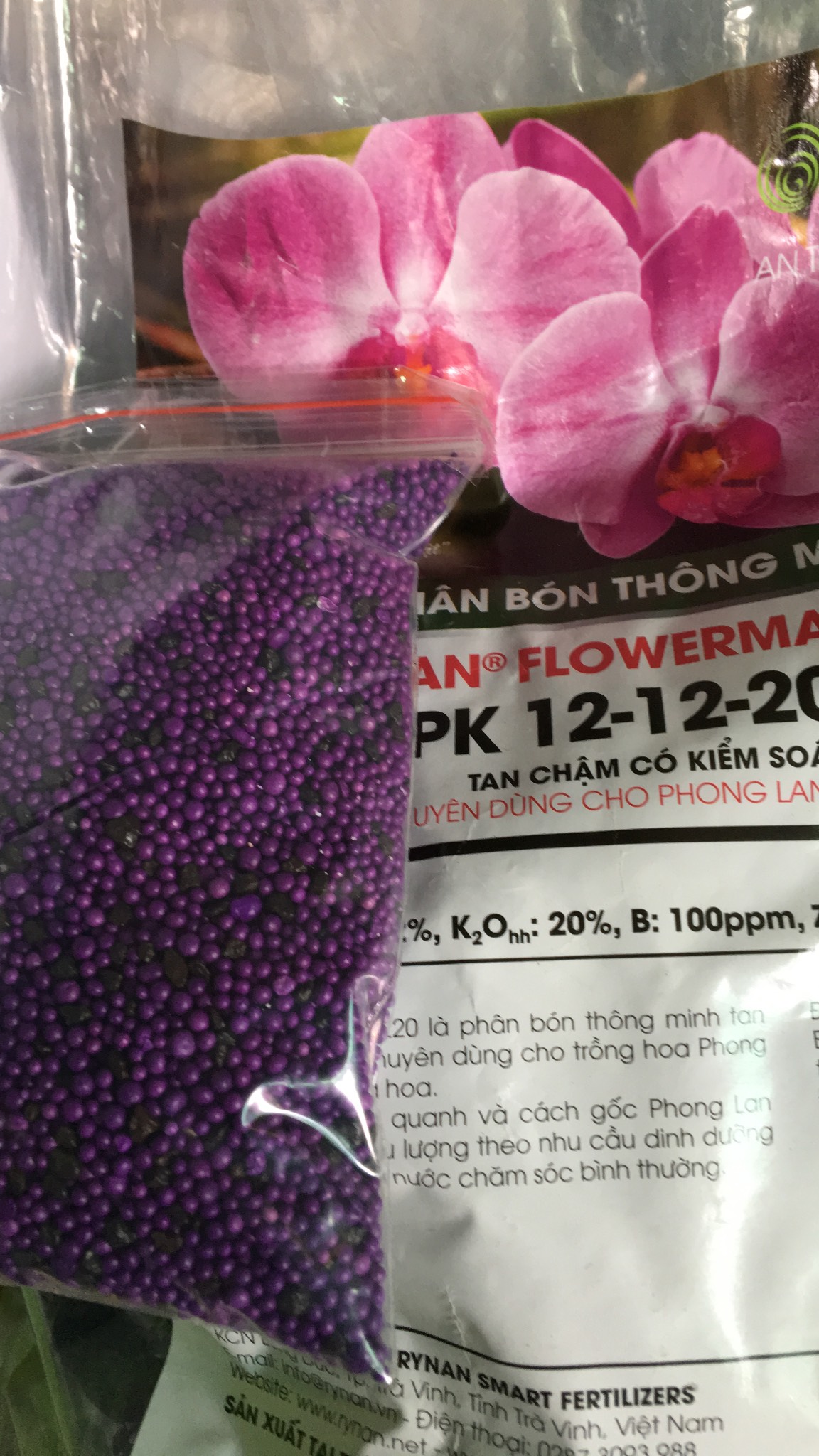 Phân bón Rynan gói 500GR Phân chia từ bao lớn